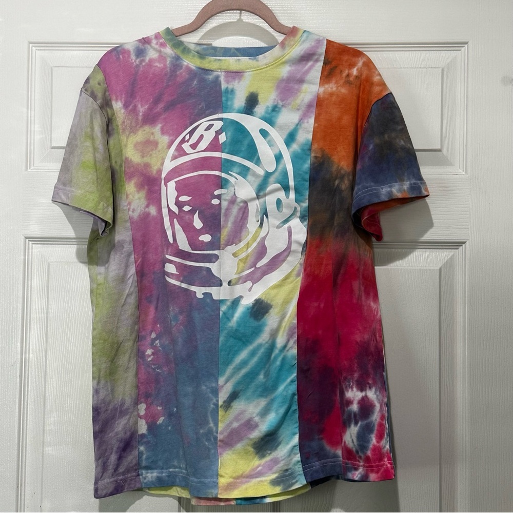 Billionaire Boys Club BBC Tie Dye Short Sleeve Graphic T-Shirt Mens Medium M